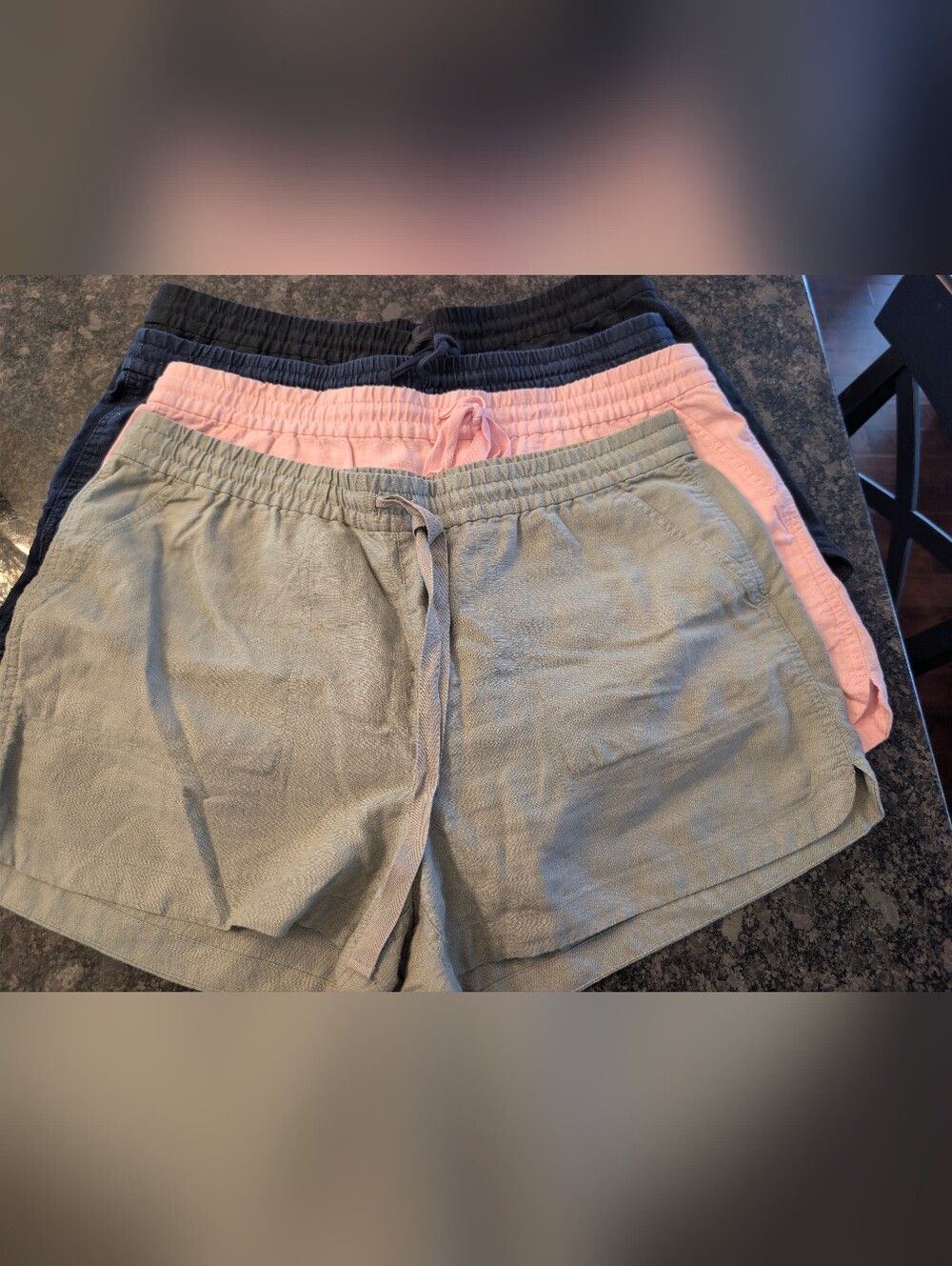 J.Crew Seaside Shorts In A Linen Blend